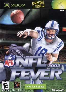 NFL Fever 2002 (USA) box cover front